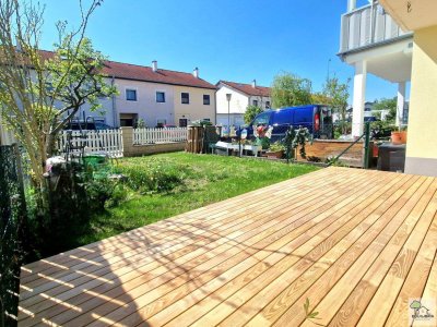 HOT NEWS! SONNIGE GARTENWOHNUNG IN BAHNHOFSNÄHE MIT RIESIGEM 15m² KELLER