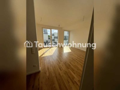 Tauschwohnung: Helle Neubauwohnung mit großem Balkon zum Innenhof