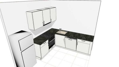 Singlewohnung mit Einbauküche