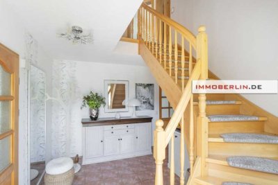 IMMOBERLIN.DE - Sehr sympathisches Einfamilienhaus mit Südwestgarten