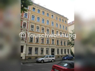 Tauschwohnung: Tausche gegen Berlin: Helle Altbauwohnung in Leipzig-Ost