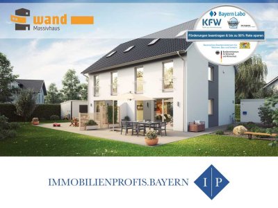 Exklusive Lage Aichach: DHH inkl. Home-Office Keller | Energie A+  | Sehr gute Verkehrsanbindung