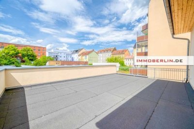 IMMOBERLIN. DE - Energieeffiziente Altbauarchitektur mit Dachterrasse & Garage in exzellentem Zustan