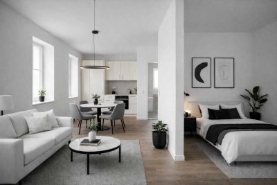 6% Grunderwerbssteuer geschenkt*: Provisionsfreie 1-Zimmer-Wohnung