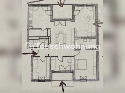 Tauschwohnung: 5 Räume mit zwei Terassen und TG-Platz zw. Elbe und Elbepark