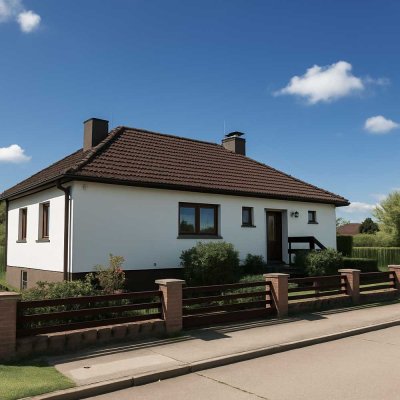 Charmanter Bungalow mit Ausbaupotenzial und wunderschönem Garten in Bobbau