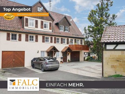 Doppeltes Lottchen mit XXL-Scheune - FALC Immobilien Heilbronn