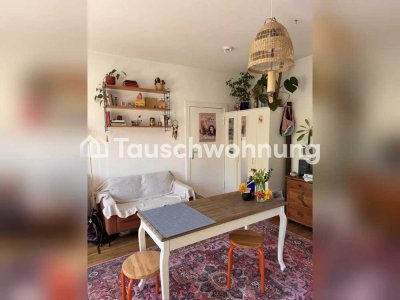 Tauschwohnung: Biete ruhige 1-Z-Wohnung mit Balkon, Suche 2-Z-Wohnung