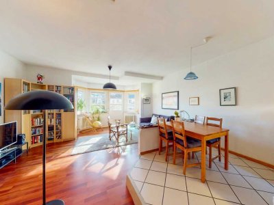 4-Zimmer-Reihenhaus mit zwei Balkonen, Terrasse und viel Licht