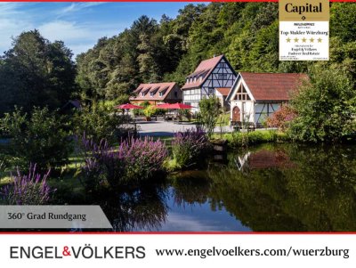 EINZIGARTIGES MUEHLENANWESEN IN ALLEINLAGE DES SPESSART