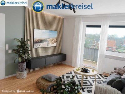 Unvergleichlicher Weitblick: Penthouse-Wohnung mit Panoramablick über Dornumersiel und die Nordsee