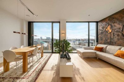 Friends Tower 2: Lichterfüllte, ideal geschnittene 2-Zimmer-Wohnung mit Concierge und Rooftop