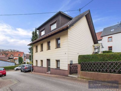 Gepflegtes Einfamilienhaus mit Garage – Einkaufsmöglichkeiten fußläufig erreichbar!