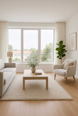 Moderne 3 Zimmer-Dachgeschoss-Wohnung - Luxusausstattung