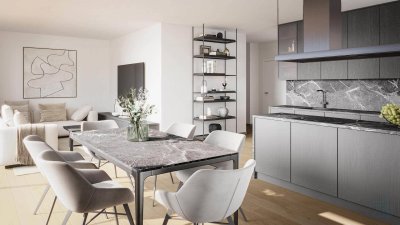~ NEUBAUPROJEKT - Moderne 2-Zimmerwohnung mit großem Balkon für entspanntes Wohnen - Provisionsfrei ~