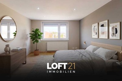 ** Kapitalanleger aufgepasst: 4-Zimmer-Wohnung mit Südbalkon & vermieteter WG-Struktur **