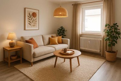 Renovierte 2-Zimmer-Wohnung in ruhiger Lage zu vermieten!