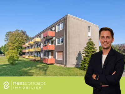 Vermietete 3-Zimmer Wohnung mit Balkon & guter Raumaufteilung