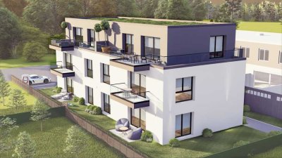 Neubau mit Dachterrasse: stilvolle 2-Zimmer-Wohnung in Braunschweig