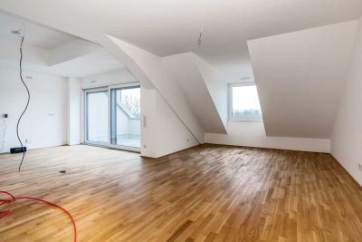 5-ZW Penthouse Charakter, gr. Dachterrasse, Parkett, Aufzug, Einbauküche - ERSTBEZUG