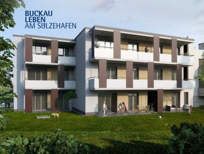 BuckauLeben - Am Sülzehafen 3.
Stadtnah wohnen zwischen Elbufer und Innenstadt.