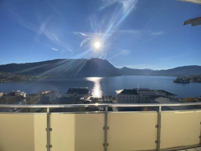 Wohnen über der Esplanade – modernes See-Apartment mit atemberaubendem Traunsee-Blick