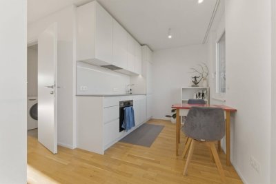 Zweitbezug in 1120 Wien: 1-Zimmer-Wohnung mit Balkon und Garagenstellplatz