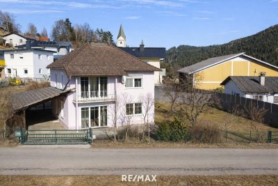 Familienhaus 4 Zimmern &amp; sonnigem Grundstück in Kraig
