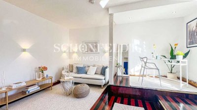 Sehr helle 1-Zimmer-Wohnung in Alsternähe