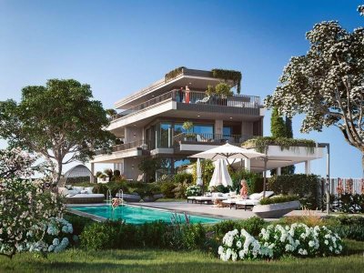 Hochmoderne Seeblickwohnung mit Pool in Velden am Wörthersee
