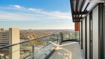 Einmaliges Tower Feeling - ERSTBEZUG - DC FLATS - in Stadtnähe und UNO City Nähe