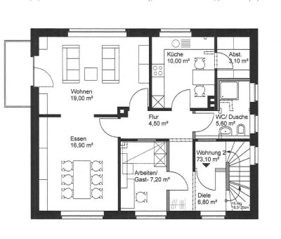 Moderne Maisonette-Wohnung mit Balkon und 2 Bädern in Do-Bodelschwingh!
