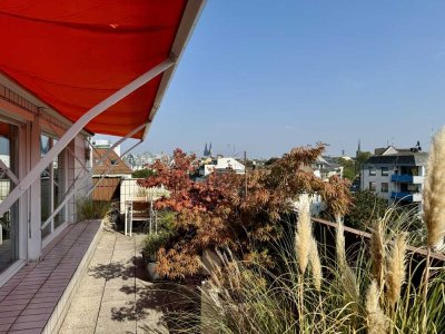 Einzigartig! Exklusives Penthouse mit Domblick, Dachterrasse und Swimmingpool