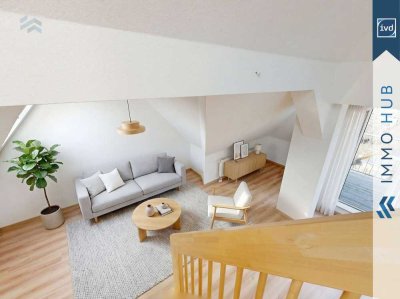 ++ Bezugsfrei & sofort verfügbar – Dachgeschoss-Maisonette im Denkmalobjekt ++