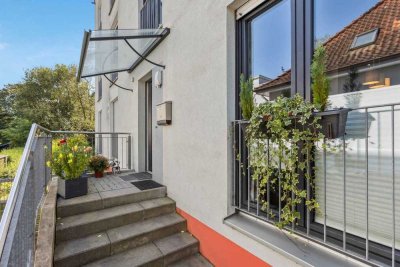 Familiengerechte Maisonettewohnung mit Privatsphäre in HH Meiendorf- Courtagefrei für den Erwerber