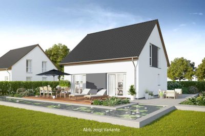 Blick ins Grüne - Modernes Familienhaus in Feldrandlage!