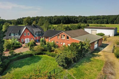 Repräsentatives Landhaus nahe Bremen - Pferdehaltung möglich