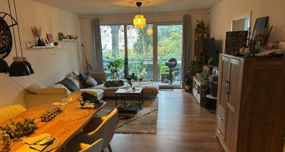 Exklusive 3 Zimmer Erdgeschoss-Wohnung mit Balkon nahe Zentrum