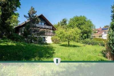 Bezugsfreies EFH mit Einliegerwohnung auf traumhaftem Grundstück in Toplage von Litzelstetten