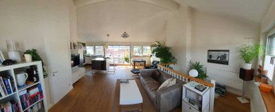 Moderne Wohnung mit Loftcharakter im Altbremer Haus mit Dachterrasse und Garage im Viertel