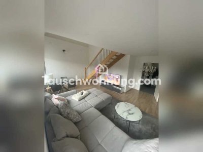 Tauschwohnung: Moderne 3Zi. Wohnung auf 2 Etagen incl. Heizkosten
