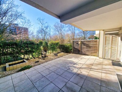 2,5 Zimmer-EG-Wohnung mit Terrasse & Garagenstellplatz – ruhige Sackgassenlage (Erbpacht)