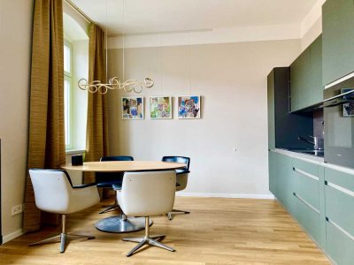 Erstbez. n. Sanierung - möbl. 2-Zimmer-Luxusappartment im Karmelitenkloster Bamberg, E-Ladesäule