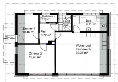 Erstbezug Neubau: lichtdurchflutete 3-Zimmer-Wohnung mit EBK & gehobener Ausstattung