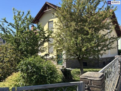 ++ TOP LAGE in SEIERSBERG-PIRKA ++ EINFAMILIEHAUS mit POTENTIAL ++ NEBENGEBÄUDE mit 2 DOPPELGARAGEN ++ TOLLER GARTEN mit eigenen BRUNNEN ++