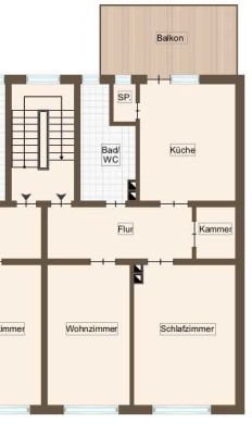 Frisch sanierte  2-Zimmer-Wohnung in Frankenthal