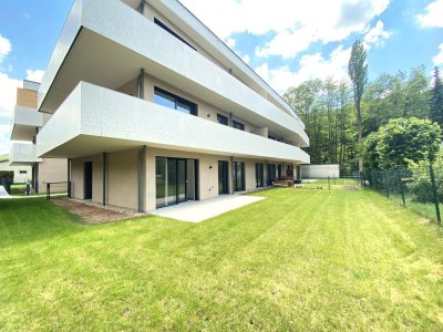 Bezugsfertige 4 Zimmer Wohnung mit Terrasse, Eigengarten und Luft-Wärme-Pumpe - zu kaufen in 2391 Kaltenleutgeben