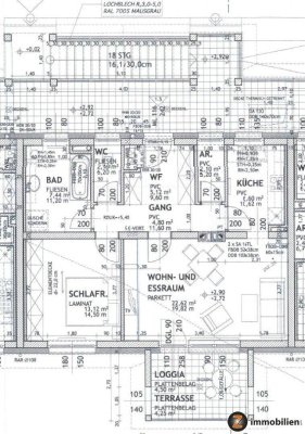 St. Martin/Raab: Moderne Wohnung mit Balkon