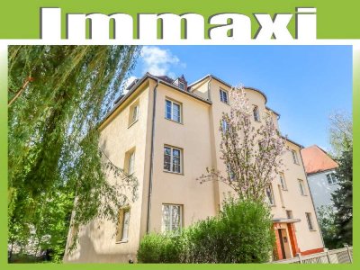GOHLIS SÜD + 3 RAUM WOHNUNG MIT BALKON ZUM KAUF + GARAGE + VERMIETET