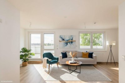 ERSTBEZUG: Schöne Dachterrassenwohnung mit Grünblick